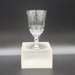 Set of 3 Crystal Goblets by Rock Sharpe